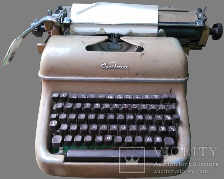 Печатная пишущая машинка Optima M12, фото №2