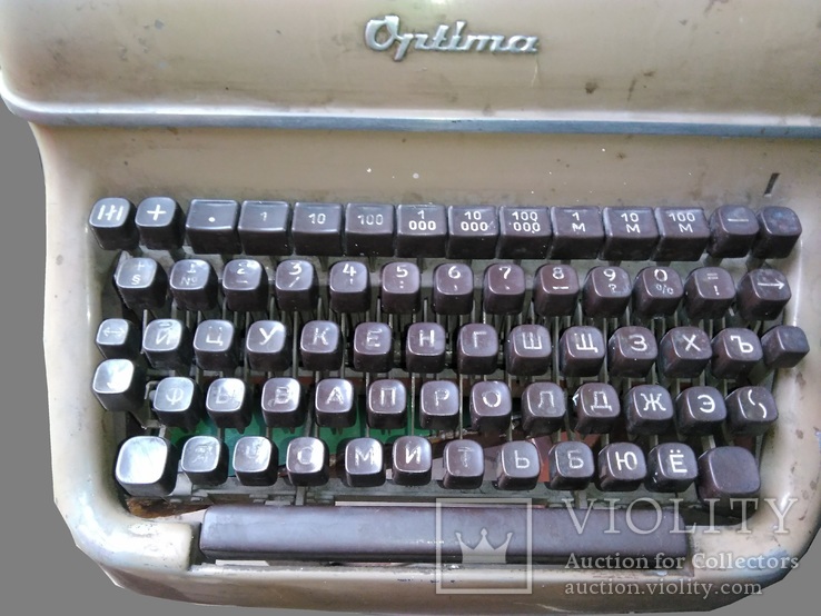 Печатная пишущая машинка Optima M12, фото №3