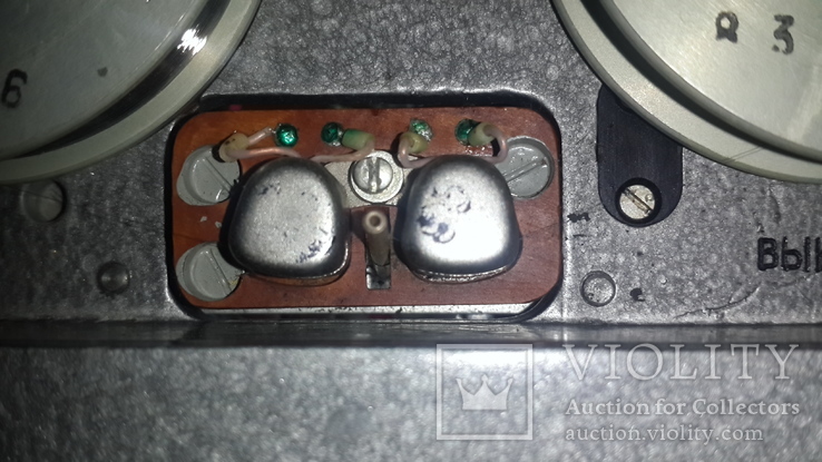 Проволочний магнітофон 1Ф01 СССР (самопишучий пристрій) плюс додаткова бабіна, фото №4