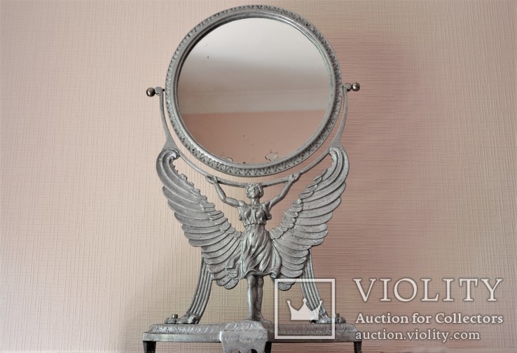 Антикварное зеркало, ориентировочно 1920 г., фото №10