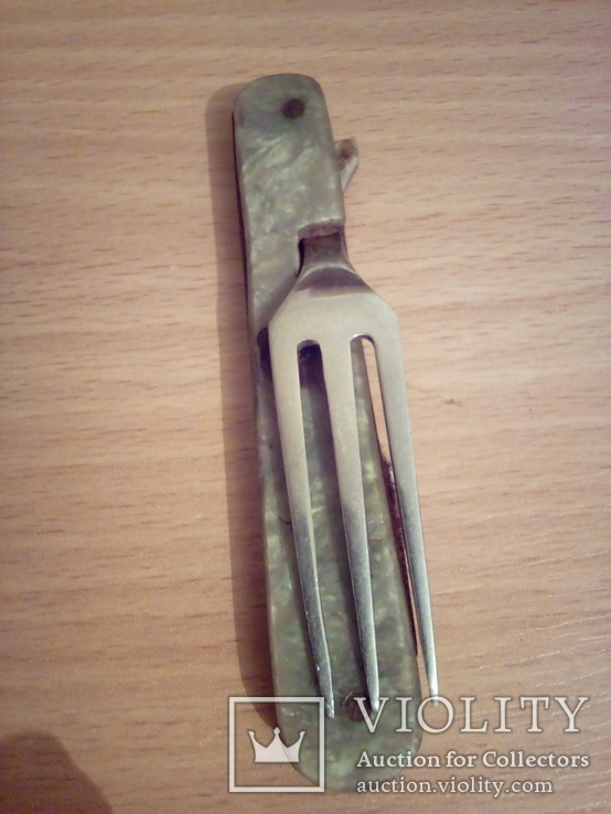 Вилка складная и нож для консервов, фото №6