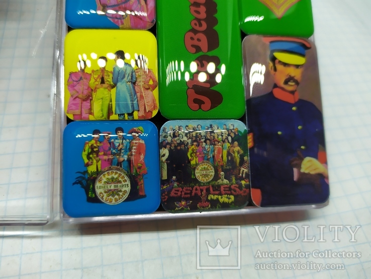 Комплект дизайнерских магнитов The Beatles, фото №10