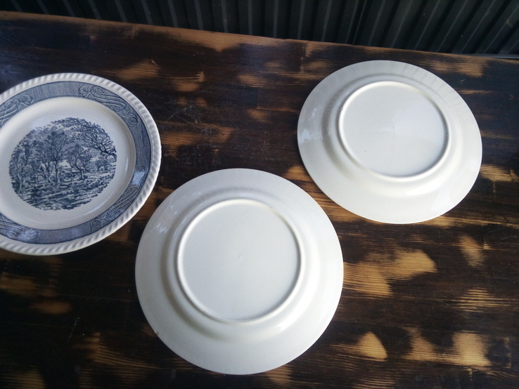 3 тарелки большие, фото №3