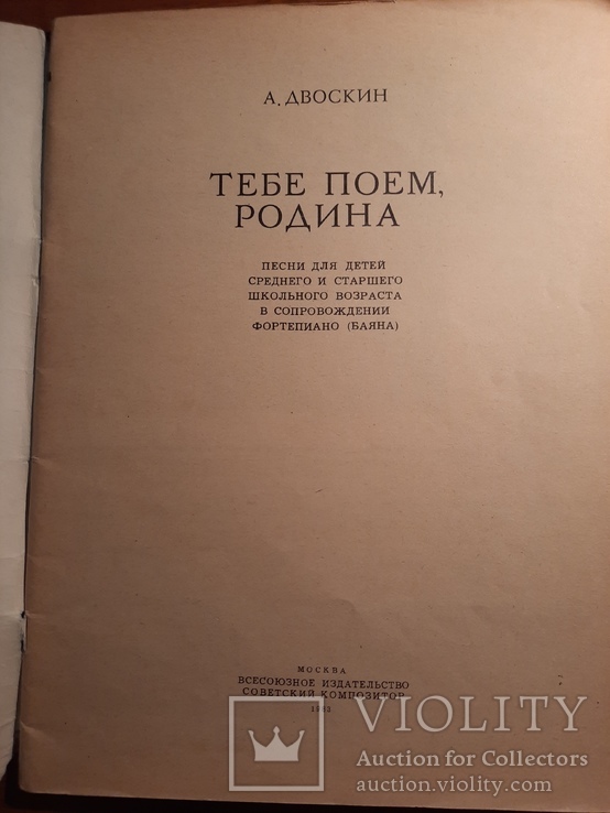 Тебе поем, Родина, песни для детей, фото №5