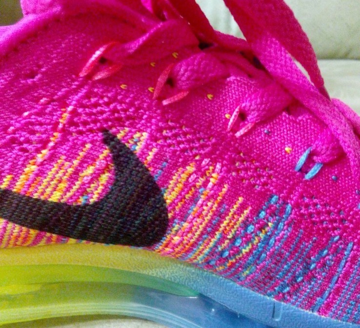 Nike Women's Flyknit Max Running Shoes Hyper., фото №5