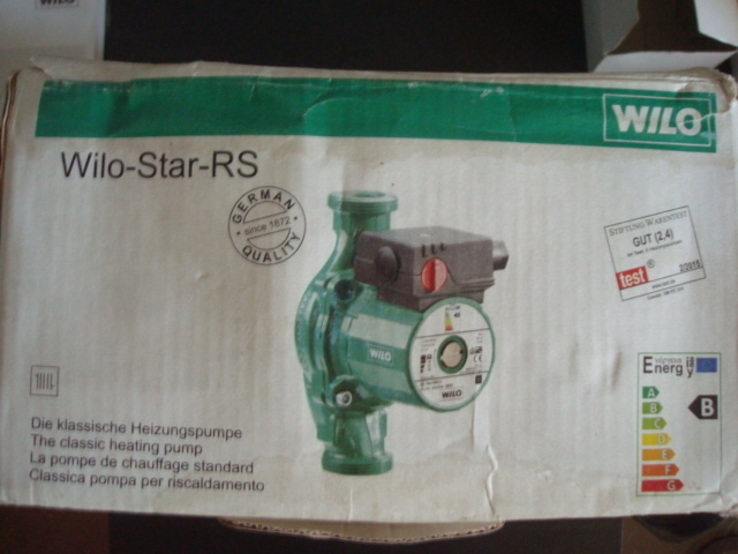 Циркуляционный насос Wilo-Star-RS25/4 №4032954 Германия, фото №6