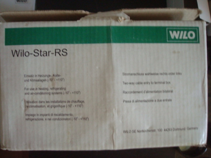 Циркуляционный насос Wilo-Star-RS25/4 №4032954 Германия, photo number 8