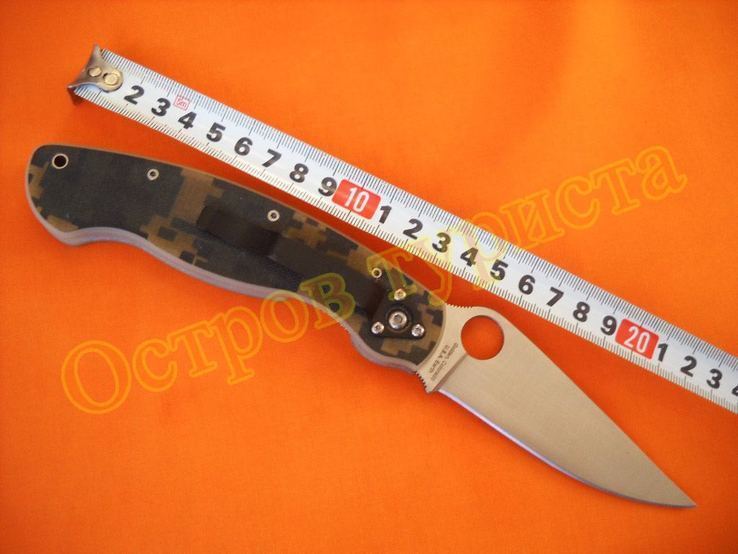 Нож складной PA60-CM Spyderco military реплика, фото №5