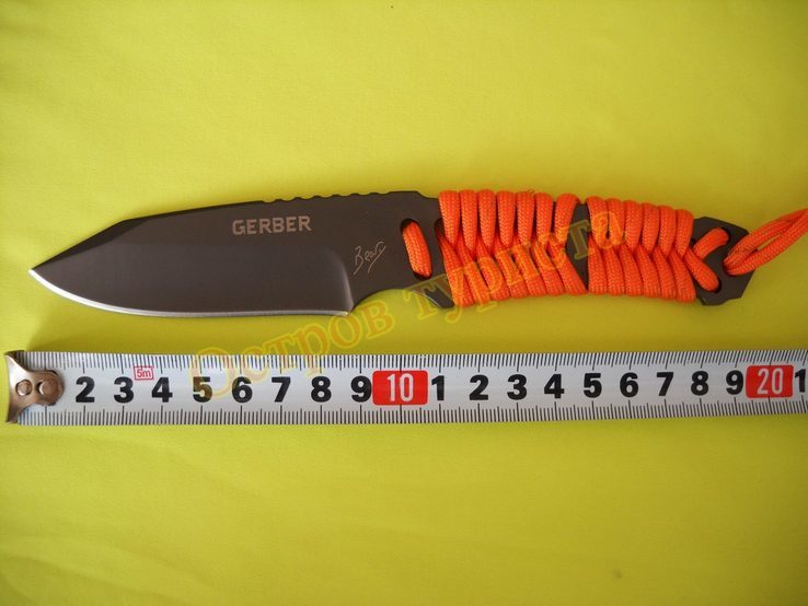 Нож Gerber Survival Paracord Knife с ножнами реплика, фото №8
