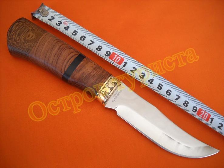 Нож туристический Охотник 1020 сталь 65х13, photo number 6