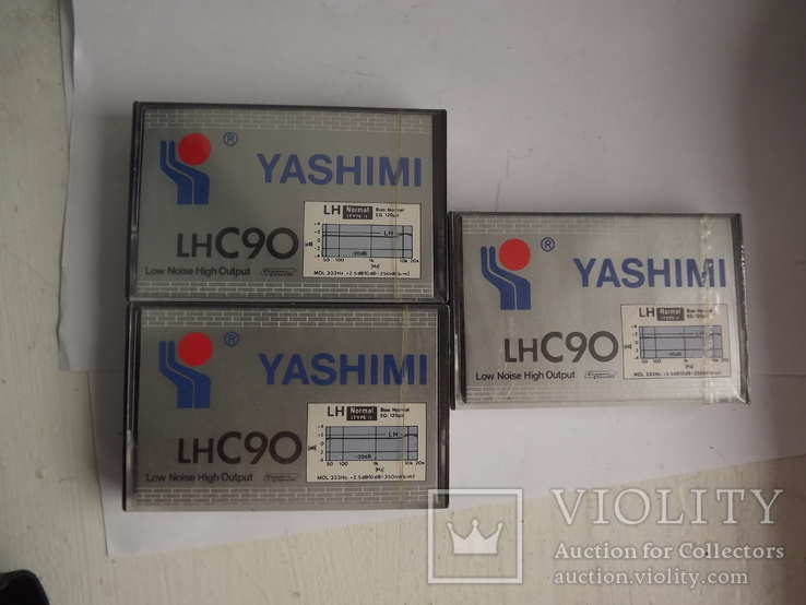 Касета YASHIMI LH C90. 3 шт. ( 1 ), фото №2