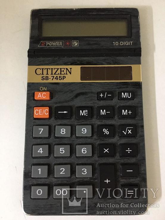 Калькулятор Citizen SB-745P, фото №3