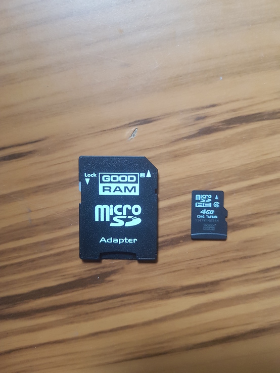 Карта пам'яті MicroSD 4GB GoodRam + CardReader GoodRam, фото №2