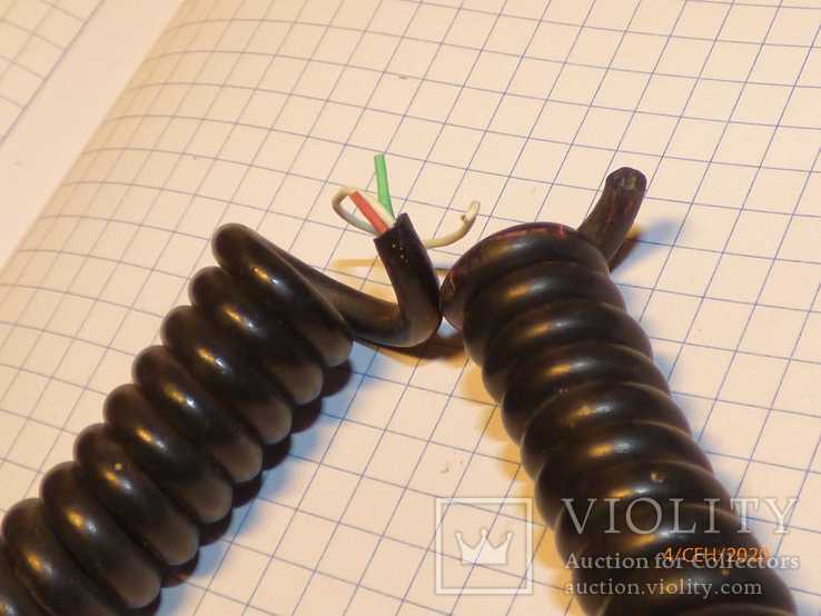 Трёхжильный витой шнур для удлинения наушников№3, фото №5