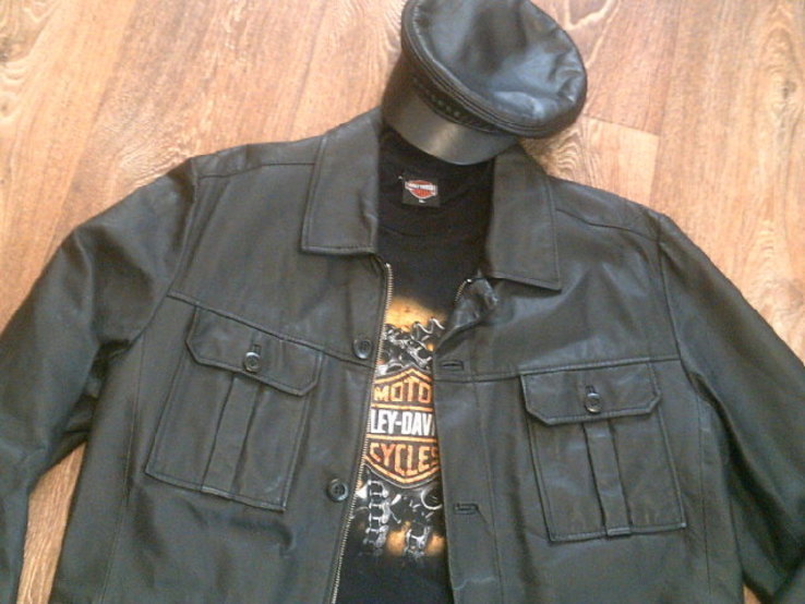 Tom Teilor + Harley Davidson разм. XL- куртка,футболка,кепка, фото №6