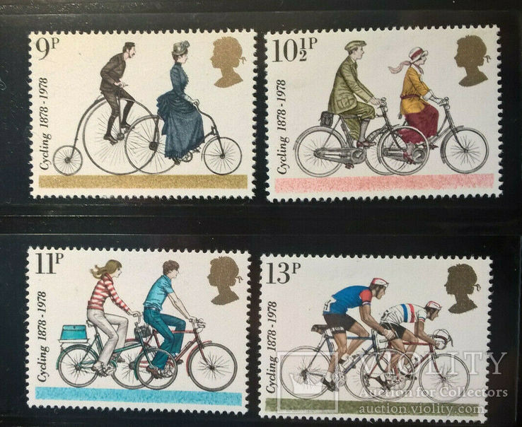 Великобритания 1978 велосипеды
