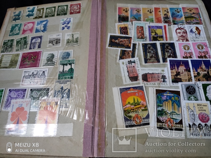 Кляссер с марками Европы + бонус гора марок, фото №10