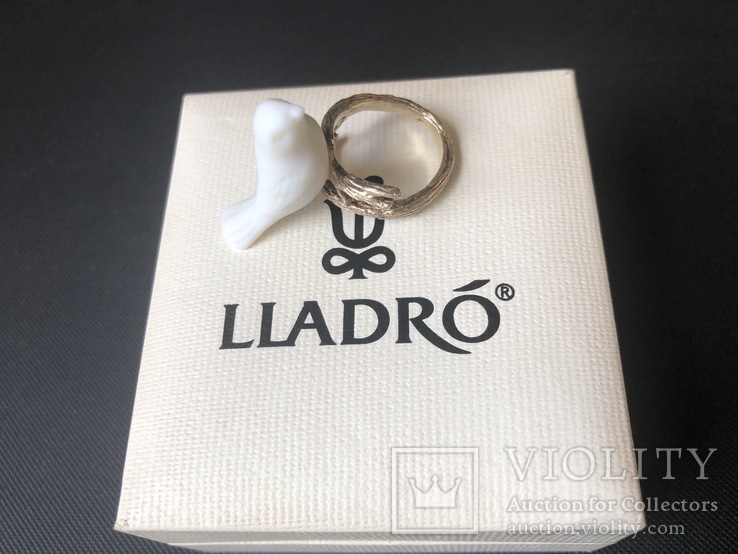 Кольцо Lladro,серебро