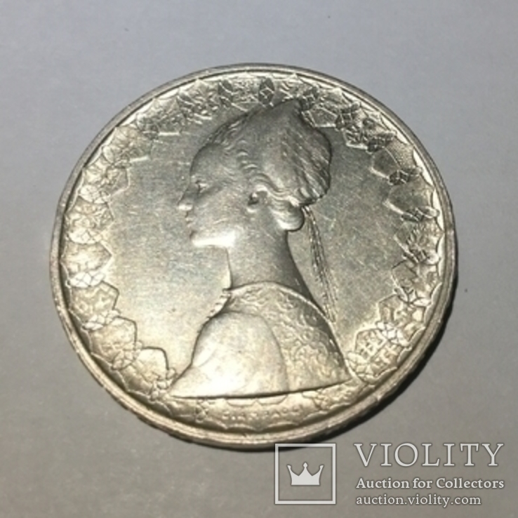 500 лир 1960 год серебро, фото №4