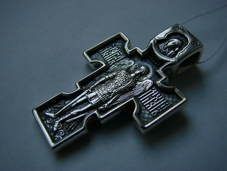 Православный серебряный (925) крест., фото №7