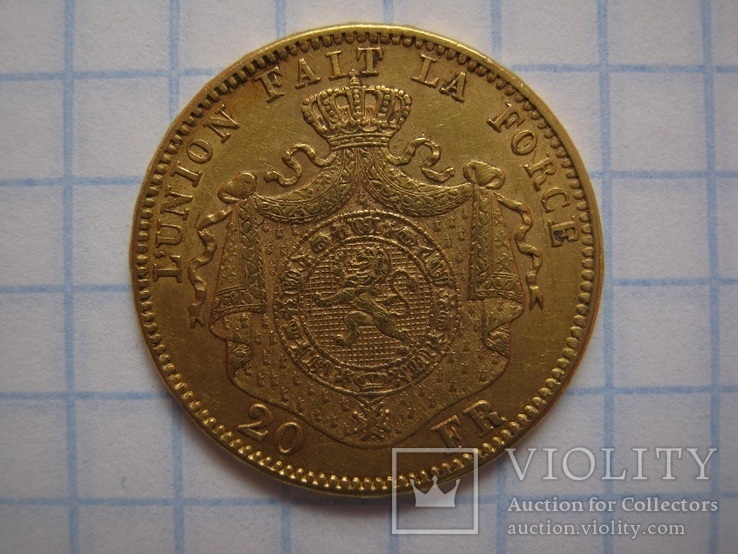 20 франков 1874 г., фото №3