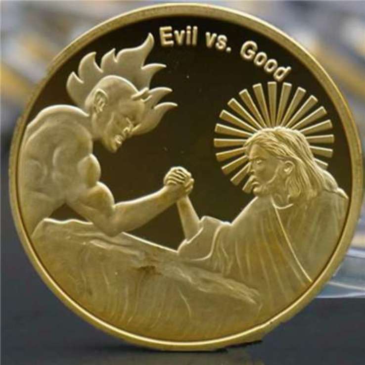 Памятный жетон Иисус - тайная вечеря (2 монеты+слиток), фото №10