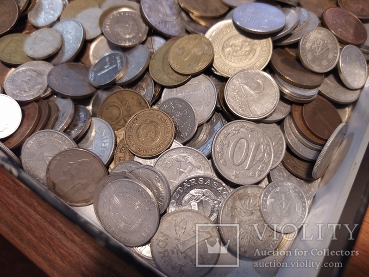 Монеты Европы 900+ штук. Без РФ, Украины, СССР., фото №9