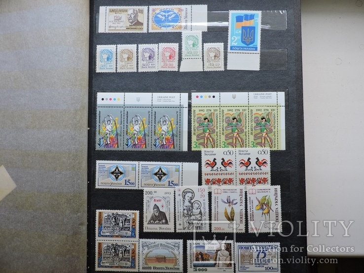 Альбом с марками квартблоками блоками и листами Украины, фото №3