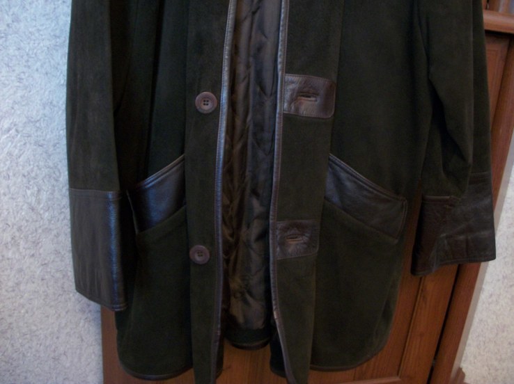 Куртка мужская из германии, каталог Отто, кожаная, 56-размер, фото №5