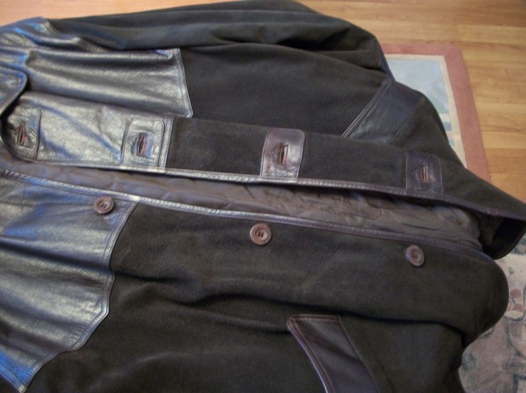 Куртка мужская из германии, каталог Отто, кожаная, 56-размер, numer zdjęcia 9