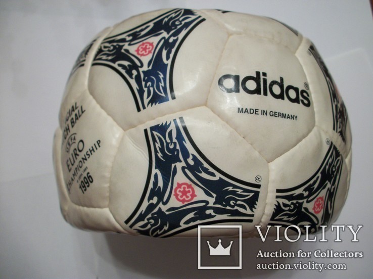 Мяч футбольный УЕФА, Евро-1996, Made in Germany, коллекц, с чемпионата европы, фото №6
