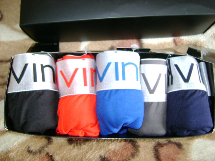 Мужские трусы-боксеры Calvin Klein в подарочной упаковке (размер 3XL), фото №3