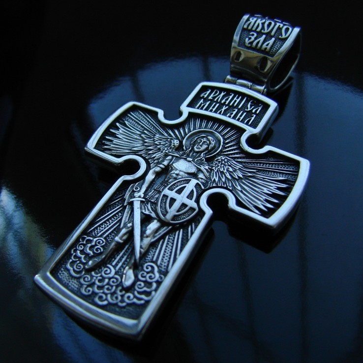 Православный серебряный (925) крест, фото №10