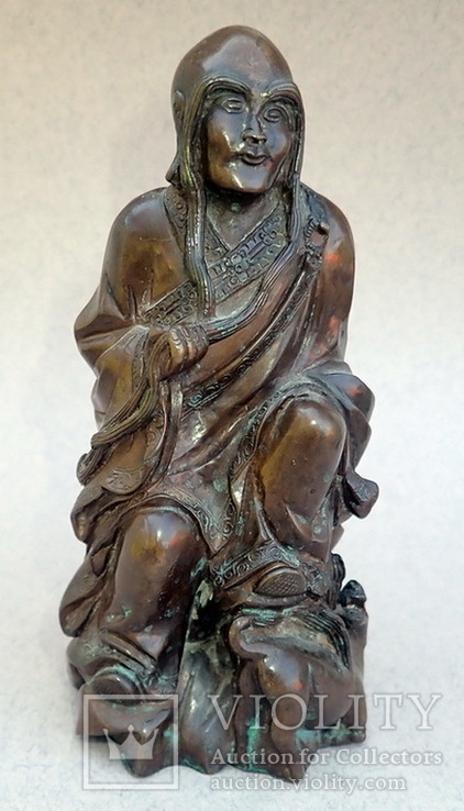 Скульптура монаха (божества?) 1, фото №2
