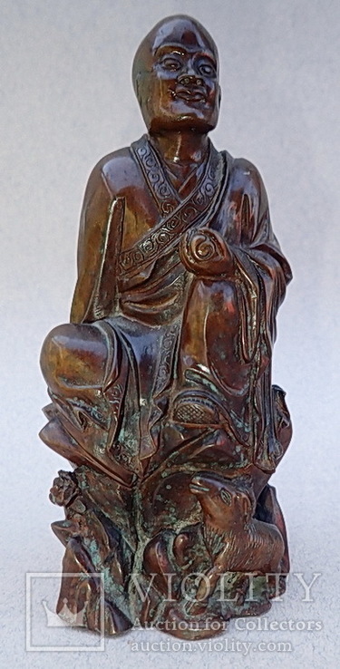 Скульптура монаха (божества?) 2, фото №2