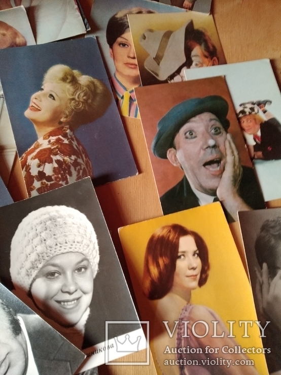 Фото листівки актори СРСР, фото №2