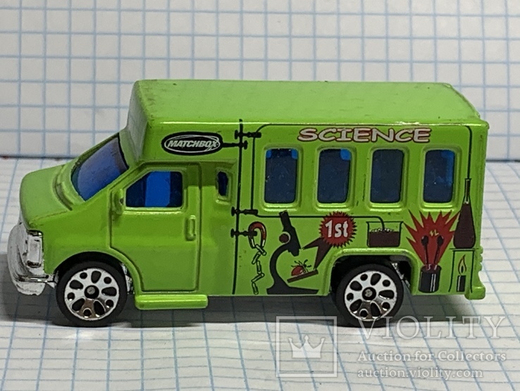 1998 Matchbox 1/80 Chevy Transport Bus, фото №4