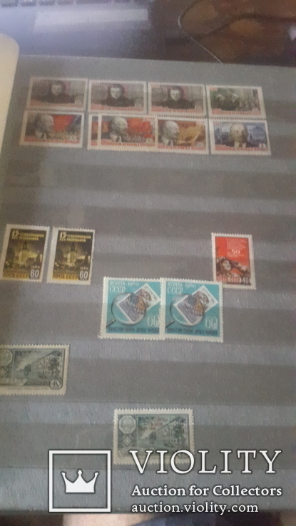 Набор  негашеных  почтовых марок и блоков СССР за 1960год, фото №3