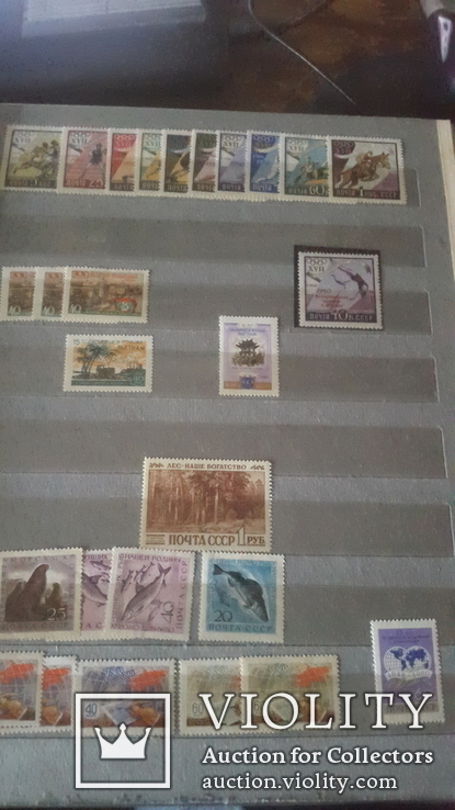 Набор  негашеных  почтовых марок и блоков СССР за 1960год, фото №5