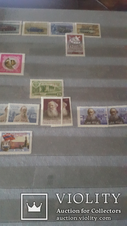 Набор  негашеных  почтовых марок и блоков СССР за 1960год, фото №7