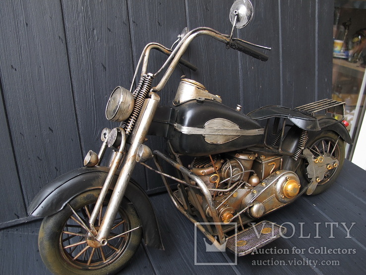 Мотоцикл Модель Металл  50 см, фото №4
