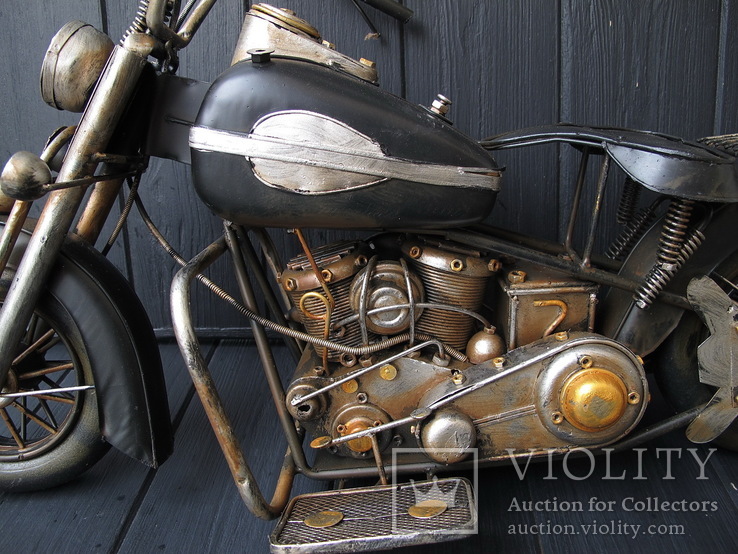 Мотоцикл Модель Металл  50 см, фото №5