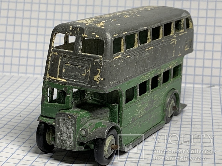  Dinky  1938-1947 AEC  bus No 29c., фото №5