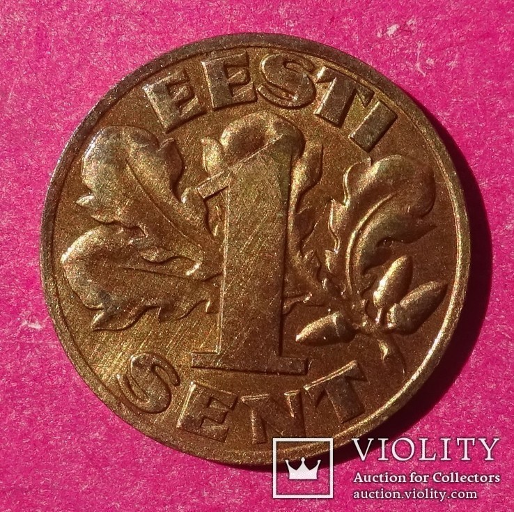1 сенти, Эстония, 1929 год