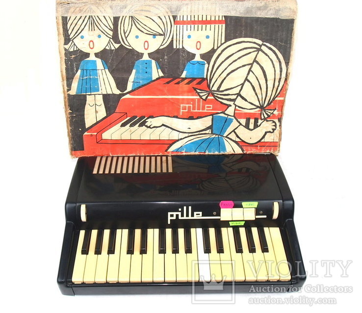 Синтезатор детский Пианино PILLE Norma Tallinn, фото №2