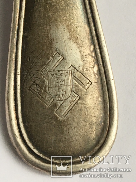 Вилка с гербом Данцинга времён ІІІ рейха, фото №5