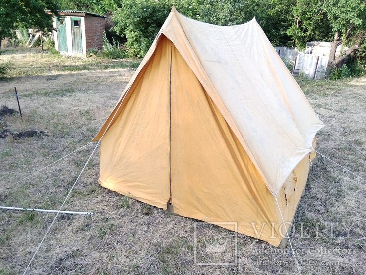 Палатка четырехместная СССР. г. Керч, фото №3