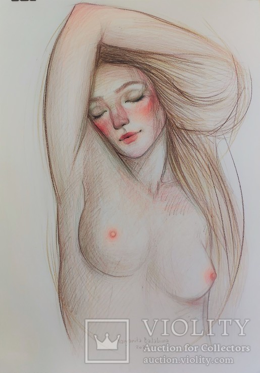 "sketch nude" 63*44см