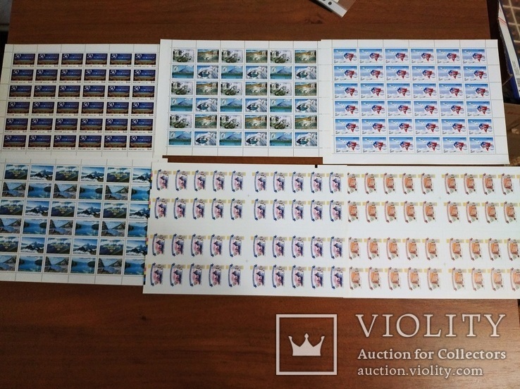 6 листов марок россии, фото №2