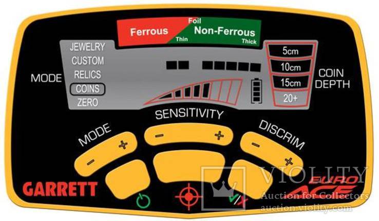 Металлоискатель Garrett Euro Ace, фото №3